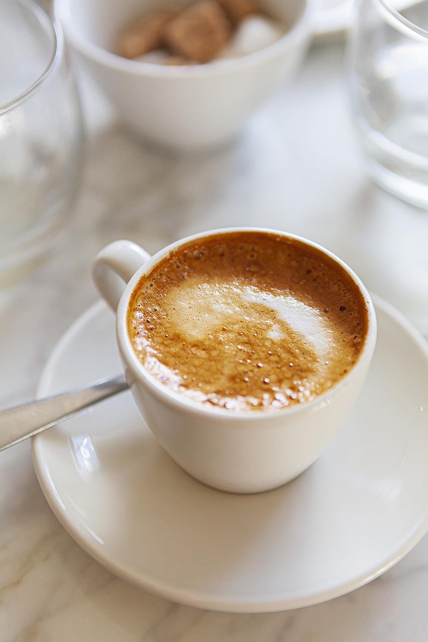 Eine Tasse Kaffee auf der Wochenbettstation